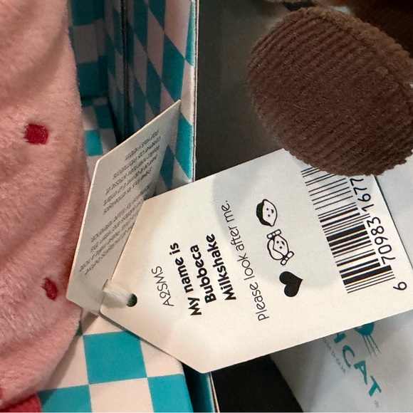 Jellycat NYC /FAO Schwarz Exclusive Bubbeca Milkshake and Crember Cheesecake - Picture 8 of 10